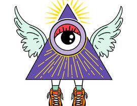 #124 для Create a Cartoon Character from Eye Of Providence symbol от timajml98
