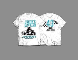 #1 for Shirt graphics front and back for racing. Go kart driver. Need to use attachments as samples by printexpertbd