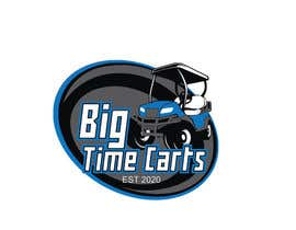 Nro 142 kilpailuun Need Logo for my custom golf cart dealership. We are called BIG TIME CARTS käyttäjältä riad99mahmud