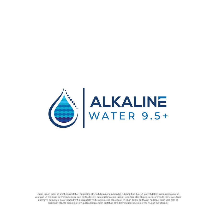 Konkurrenceindlæg #297 for                                                 New logo for alkaline water
                                            