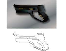 #2 untuk Weapon Art Concept. Digital sketches of a contemporary pistol &amp; shooting platform. 3 products. oleh markghooks