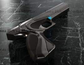 Nro 13 kilpailuun Weapon Art Concept. Digital sketches of a contemporary pistol &amp; shooting platform. 3 products. käyttäjältä annameelker