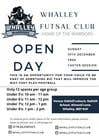 #22 untuk Design a Flyer for Whalley Futsal Club oleh smiley2005