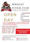 #26 untuk Design a Flyer for Whalley Futsal Club oleh smiley2005