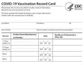 #6 for Re-Create C19 Vaccine Card by safiqasrofi