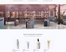 Nro 103 kilpailuun Website design for beauty brand! käyttäjältä nazmulislam03