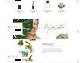 #91 for Website design for beauty brand! by faridahmed97x