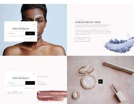 #92 for Website design for beauty brand! by faridahmed97x