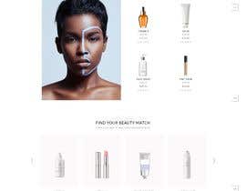 Nro 93 kilpailuun Website design for beauty brand! käyttäjältä faridahmed97x
