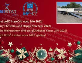 #7 para Create a Christmas / New Years greetings card por marwandesign90