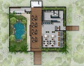 nº 42 pour 2D Private Small Home Bar/restaurant Plan In Pine Tree Forest Area With Artificial Lake par deyees 