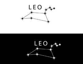 Nro 8 kilpailuun design zodiac Leo star constellation käyttäjältä arifjiashan