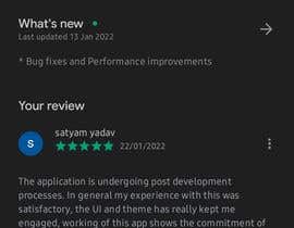 Nro 71 kilpailuun App Review Contest - Win upto Rs. 5000 käyttäjältä Satyam3111