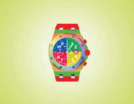 #4 for Illustrate An Artistic Watch Face Design Painting by AhmedAmoun