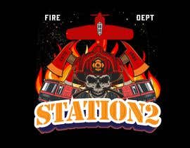 Nro 10 kilpailuun Fire department station shirt design käyttäjältä Shanto804