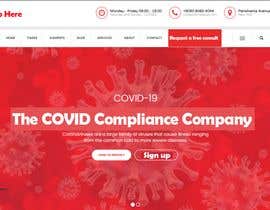 nº 49 pour Website for COVID compliance consulting par smahad6600 