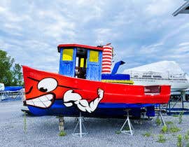 Nro 137 kilpailuun Create Cartoon Character to be painted onto small tug boat käyttäjältä bobanlackovic