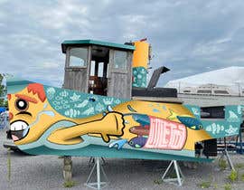 Nro 134 kilpailuun Create Cartoon Character to be painted onto small tug boat käyttäjältä ihebhadj