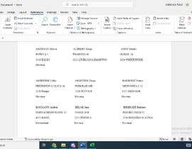 #30 pёr Setting up labels for envelops from excel file to word nga AnushkaTyagi199