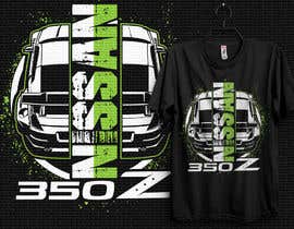 nº 221 pour Nissan Sports Car T-Shirt Design: Nissan Skyline GTR &amp; Nissan 350Z par shantaaktar971 