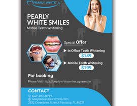 SHD18 tarafından Make a flyer for our Teeth Whitening Business ( canva template if possible) için no 62