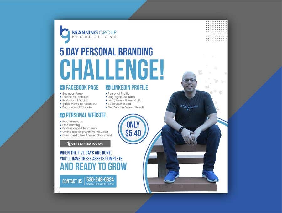 
                                                                                                                        Конкурсная заявка №                                            109
                                         для                                             Facebook Ad for “5 Day Personal Branding Challenge”
                                        