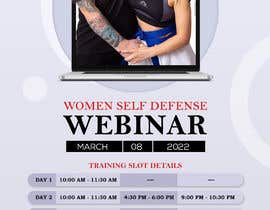 #52 for Women Self Defense Webinar Marketing Mailer by MMSimon