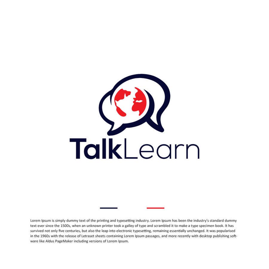 Συμμετοχή Διαγωνισμού #61 για                                                 Create a logo for a new app for language learning
                                            