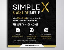 #21 [Simple X Raffle] Make a flyer for a raffle/product soft launch részére Bilaliyah által