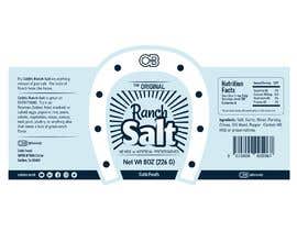 #52 для Seasoned Salt Blend label от tanotano