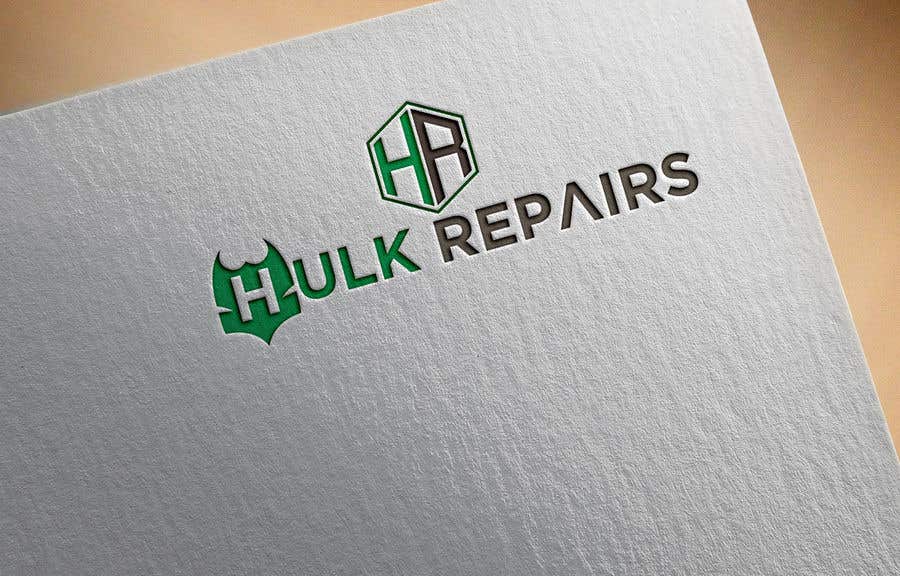 Penyertaan Peraduan #189 untuk                                                 Hulk Repairs Logo
                                            