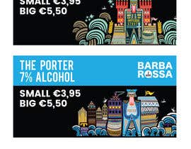 #17 za Design a four single menu boards for beer od eling88