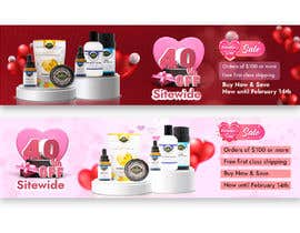#44 for Valentines Day Sale Banner for Online CBD Store by bellalbellal25