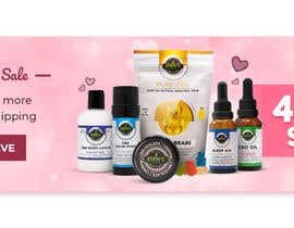 #36 for Valentines Day Sale Banner for Online CBD Store by Rameezraja8