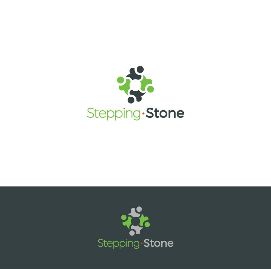 Proposition n°107 du concours                                                 Create a logo for Stepping-Stone, a business process outsourcing company
                                            