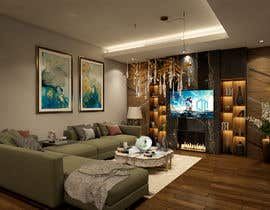 #58 для Interior Design of living room от mohammedsalah202