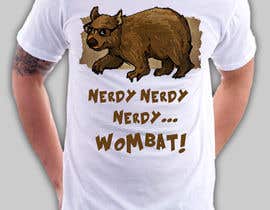 psathish447 tarafından Design Wombat T-Shirt için no 9