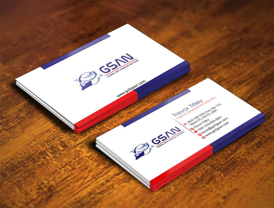 Proposition n°74 du concours                                                 Design some Business Cards for GSAN
                                            