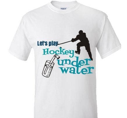 Kilpailutyö #27 kilpailussa                                                 Do a t-shirt for Underwater Hockey
                                            