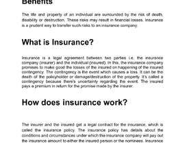 #3 cho Write an insurance article bởi Prionto7979