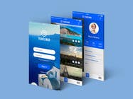  Design an App Mockup for travel social network için Graphic Design23 No.lu Yarışma Girdisi