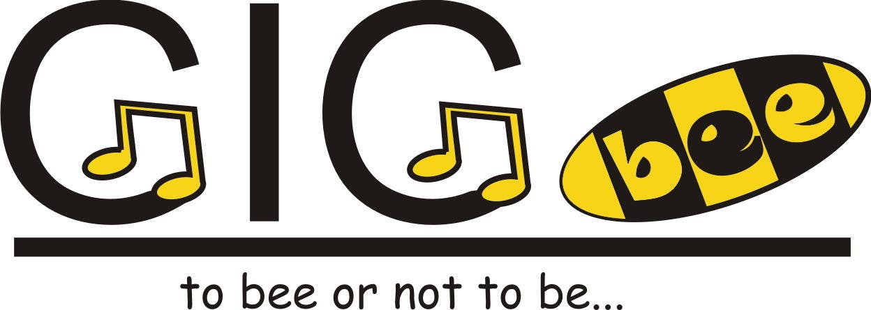 Entri Kontes #261 untuk                                                Logo Design for GigBee.com  -  energizing musicians to gig more!
                                            