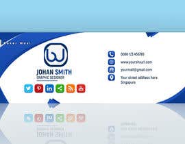 #98 untuk LinkedIn page, Email signature, business card design, letter head, and powerpoint design template oleh kajal24bd