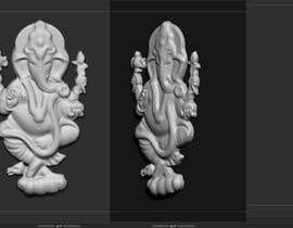 #40 for Serene &amp; Beautiful Lord Ganesha .STL to print onto a wax seal for a 3D effect by kvinke