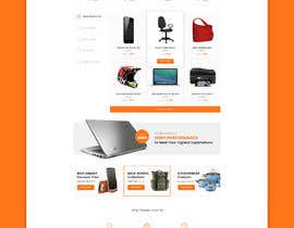 #76 for Ecommerce Website Mockup by rafiul101