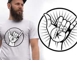 #40 untuk Shaka Tshirt Design oleh rabbyrohomotula0