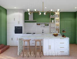 #9 untuk I need a 3D kitchen inside pictures of a house in different point of view oleh agungwm2313
