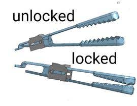 #16 untuk Locking mechanism Design for a pair of tongs oleh jose100685