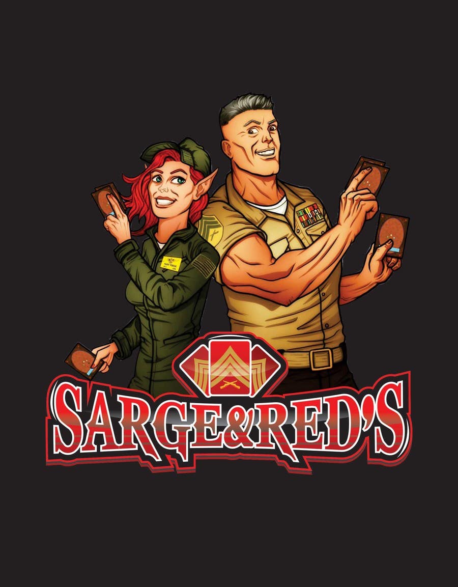 Participación en el concurso Nro.119 para                                                 Design a Logo for Sarge and Red's Games and Hobby Shop
                                            
