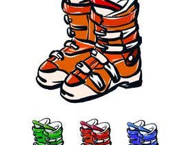 #10 untuk Ski Boots Illustration oleh Neephym
